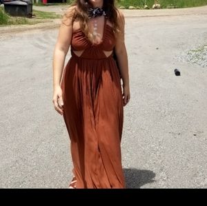 Free People Cut Out Maxi